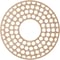 Ekena Millwork Fink Wood Fretwork Pierced Ceiling Medallion, Alder, 16"OD x 5 3/4"ID x 3/8"T CMWP16X16X0375FFAL - alternate 5